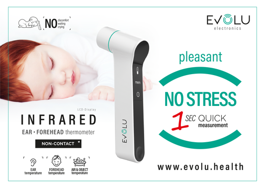 EVOLU 3-in-1 Infrarot Thermometer