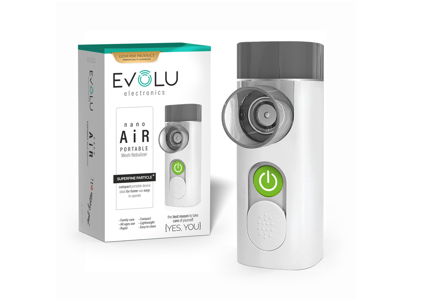 Evolu tragbares Vernebler Nano Air Inhalator