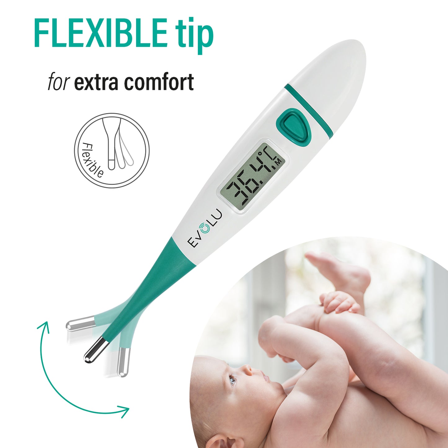 Evolu Digitalthermometer