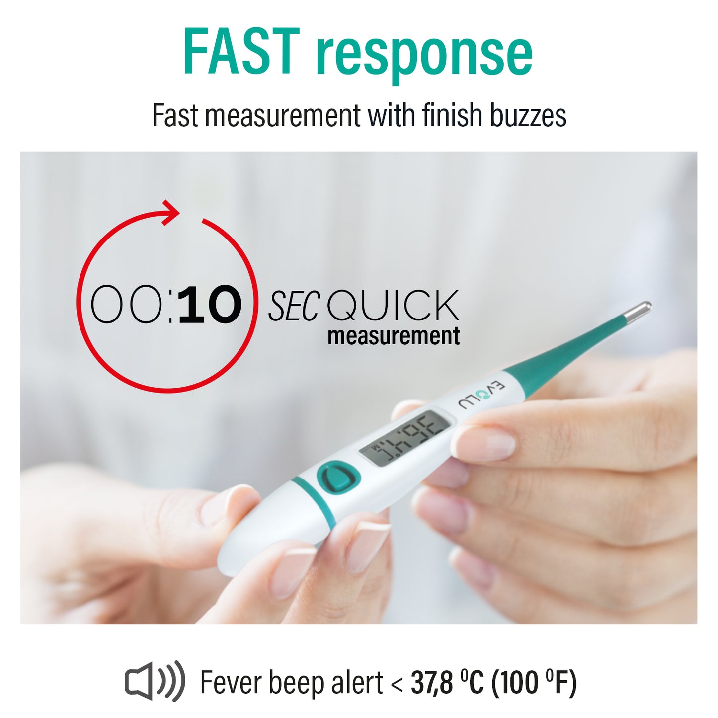 Evolu Digitalthermometer