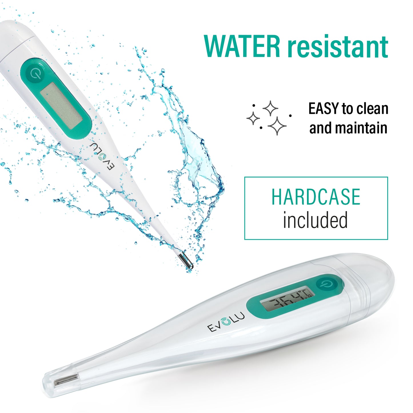 Evolu Wasserfestes Digitalthermometer