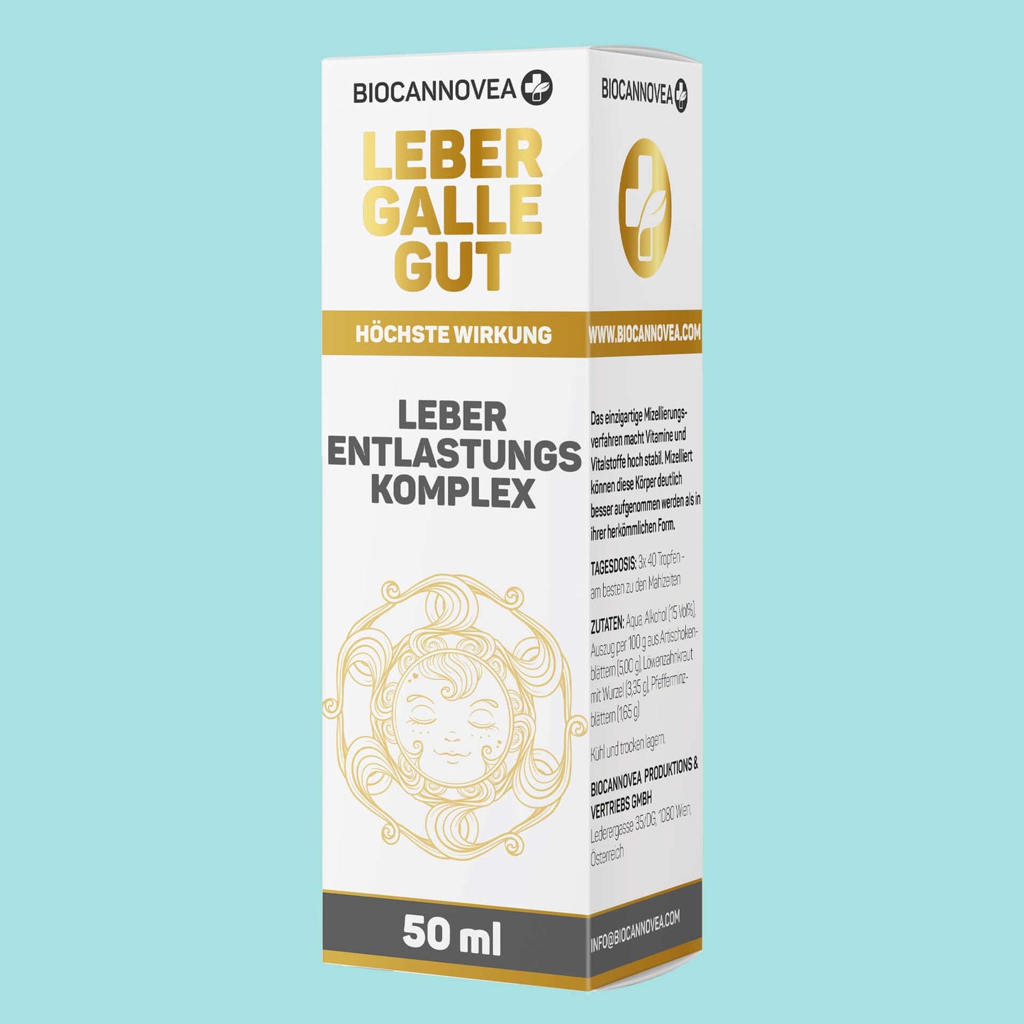 BIOCANNOVEA Leber-Galle-Gut - Leber-Entlastungskomplex