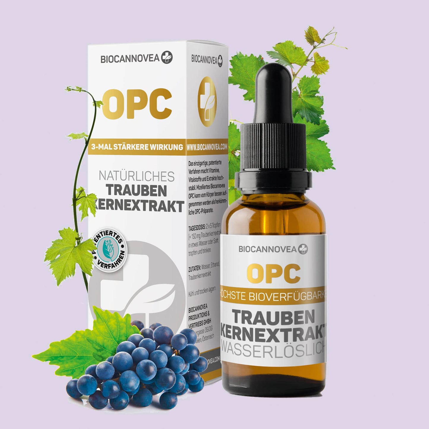 BIOCANNOVEA OPC Traubenkernextrakt